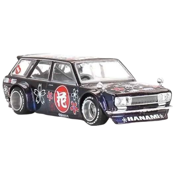 Nessiworld Mini GT 1/64 Datsun KAIDO 510 Wagon Hanami V3