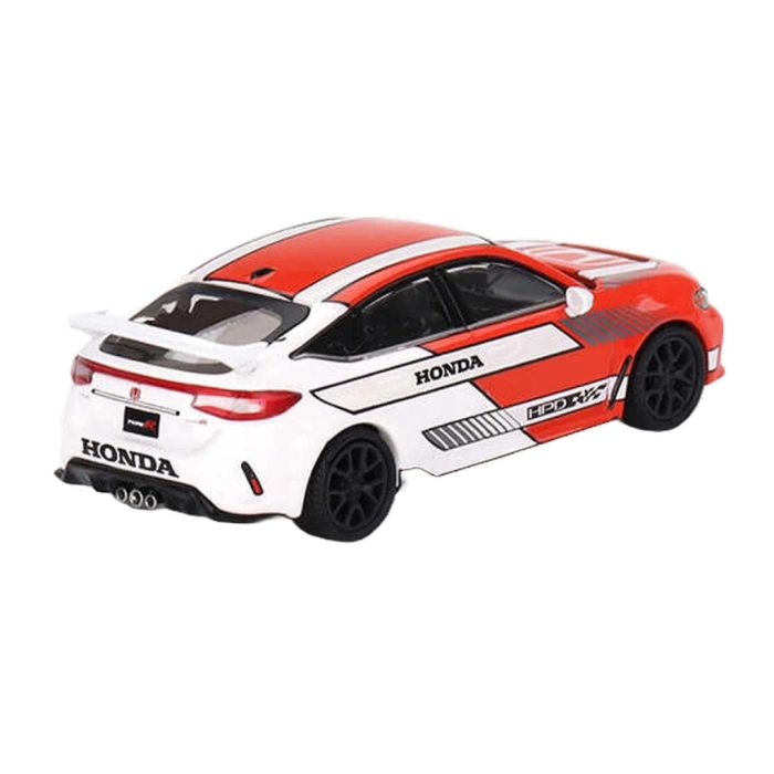 Nessiworld Mini Gt 1/64 Honda Civic TYPE R 2023 Pace Car Red