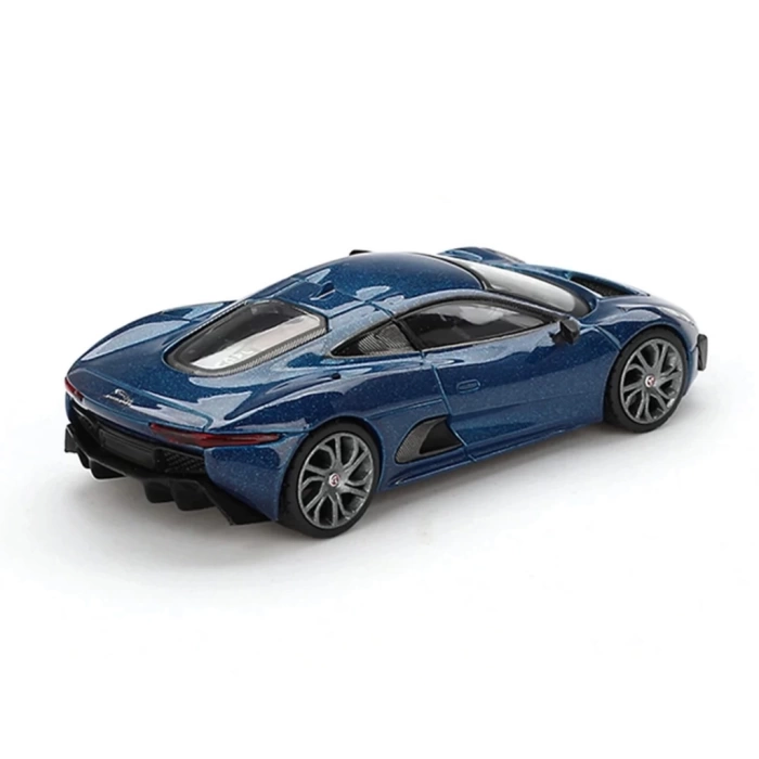 Nessiworld Mini GT 1/64 Jaguar C-X75 Blue