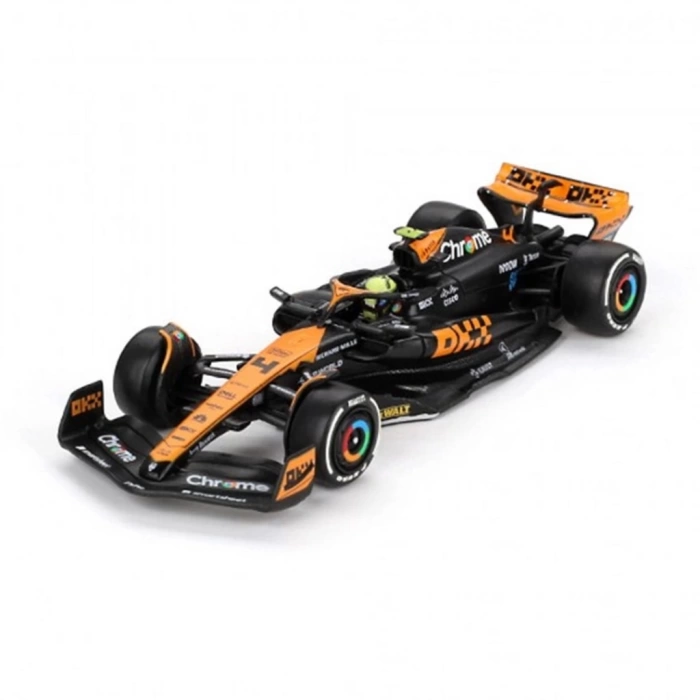 Nessiworld Mini GT 1/64 McLaren MCL60 #4 Lando Norris 2023 F1 2023 Japanese GP 2nd Place