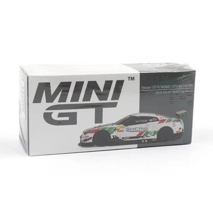 Nessiworld Mini GT 1/64 Nissan GT-R NISMO GT3 KCMG 2018 FIA GT World Cup Macau MGT00593