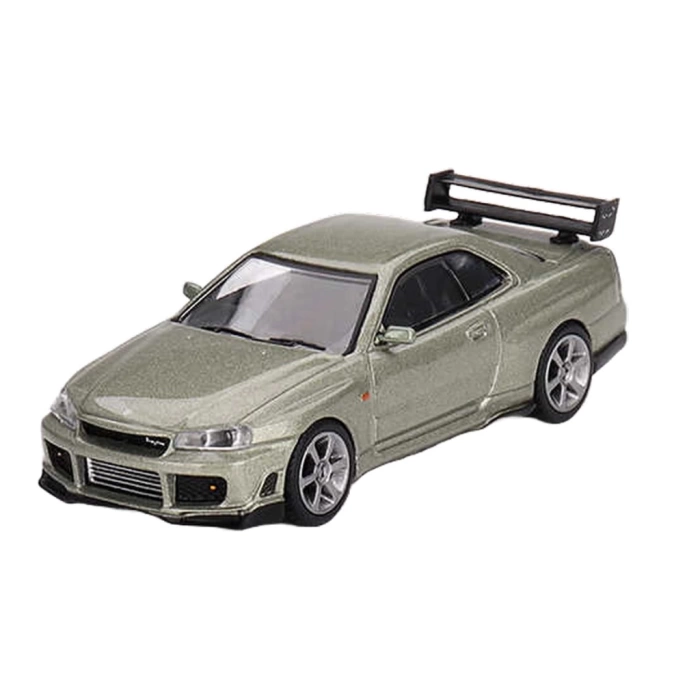 Nessiworld Mini GT 1/64 Nissan Skyline GT-R (R34) Tommykaira R-z Millenium Jade