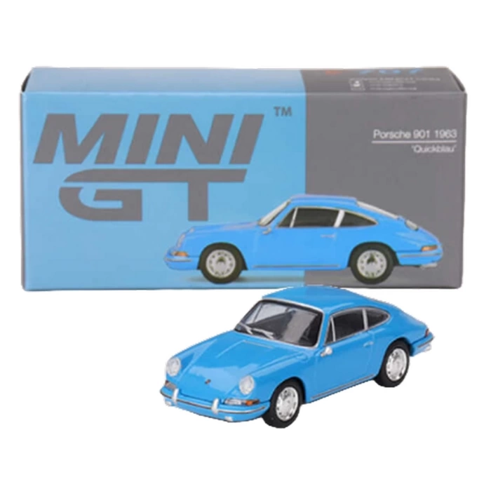 Nessiworld Mini Gt 1/64 Porsche 901 1963 Quickblau