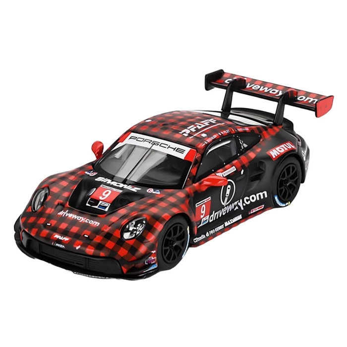 Nessiworld Mini GT 1/64 Porsche 911 GT3 R GTD PRO Pfaff Motorsports IMSA 2023 Sebring 12 Hrs. Winner