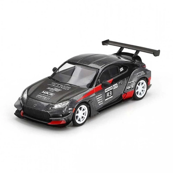 Nessiworld Mini GT 1/64 Toyota GR86 Larry Chens HKS Turbocharged GR86 MGT00820