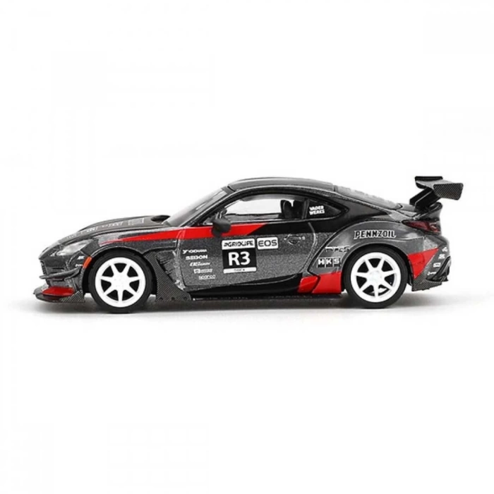 Nessiworld Mini GT 1/64 Toyota GR86 Larry Chens HKS Turbocharged GR86 MGT00820