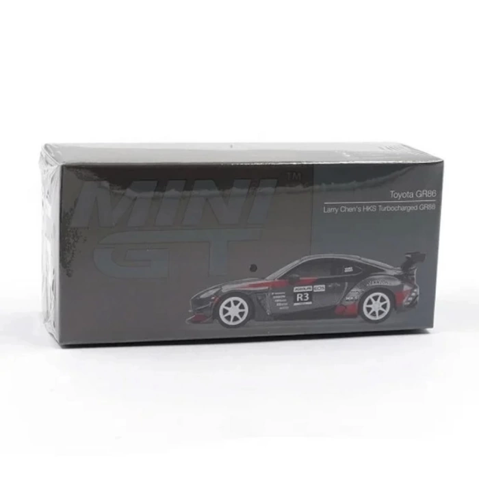 Nessiworld Mini GT 1/64 Toyota GR86 Larry Chens HKS Turbocharged GR86 MGT00820