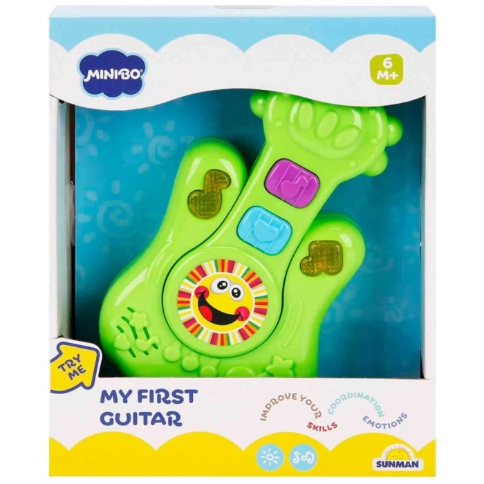 Nessiworld Minibo Sesli ve Işıklı Benim İlk Gitarım