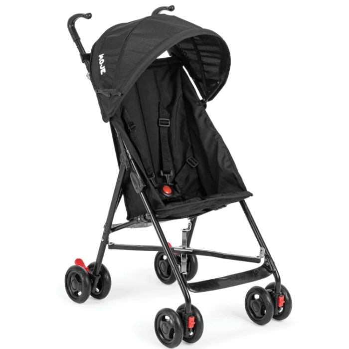 Nessiworld Moje Simple Pratik Baston Bebek Arabası Siyah