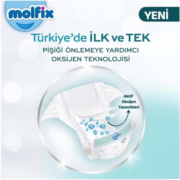 Nessiworld Molfix Premium Bebek Bezi Fırsat Paketi 3 Beden 4-9 Kg 60 Adet