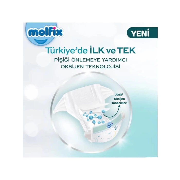 Nessiworld Molfix Premium Bebek Bezi Fırsat Paketi 5 Beden 11-18 Kg 42 Adet