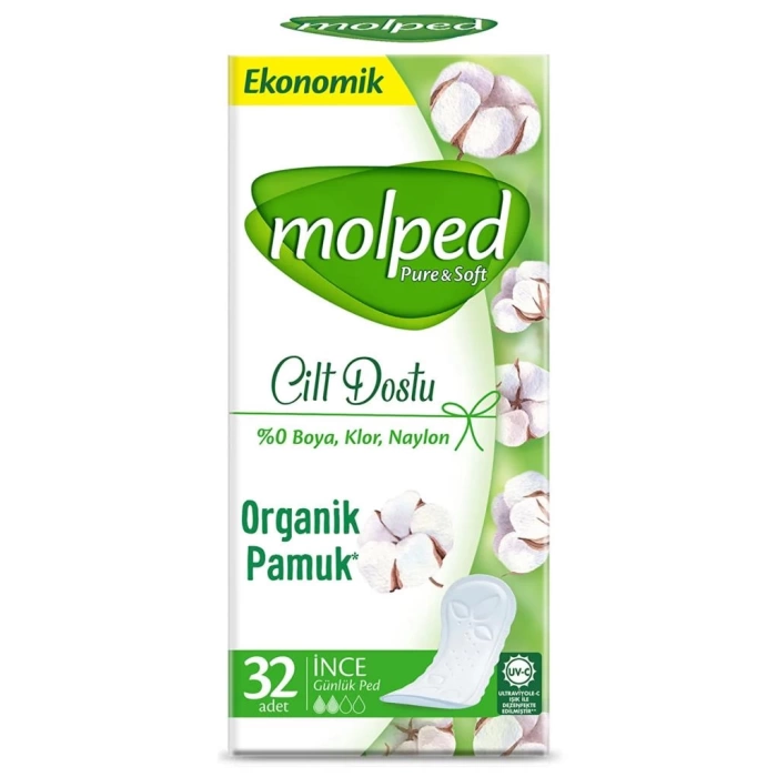 Nessiworld  Molped Pure&Soft Cilt Dostu Ped Eko 32 Adet
