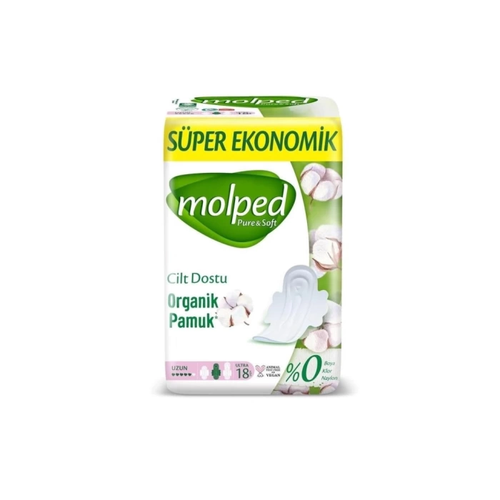 Nessiworld  Molped Pure&Soft Ped Uzun Süper Eko 18 Adet