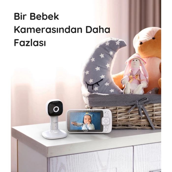 Nessiworld Motorola Hubble HBL12 Nursery Pal Cloud Dijital Bebek Kamerası