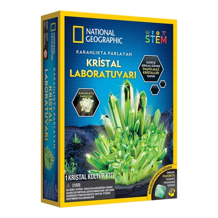 Nessiworld Natgeo Parlayan Kristal Lab