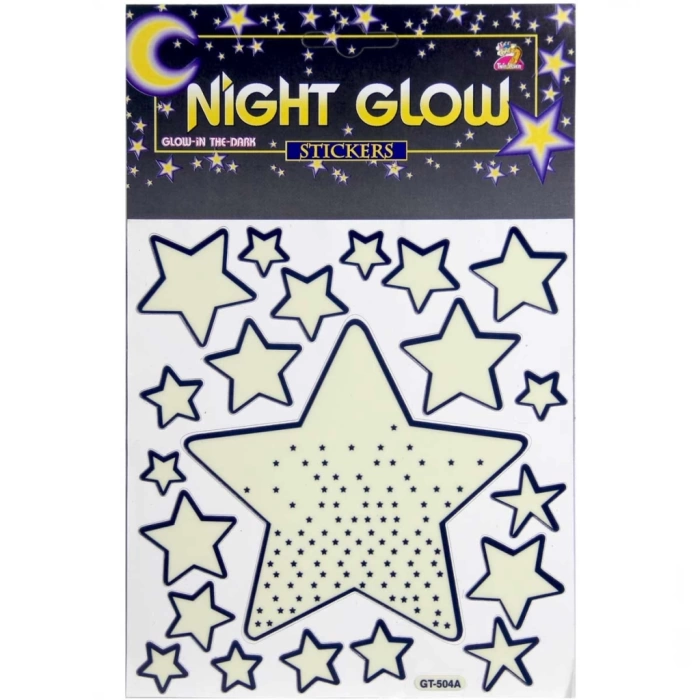 Nessiworld  Night Glow Gece Karanlıkta Parlayan Yıldız Sticker