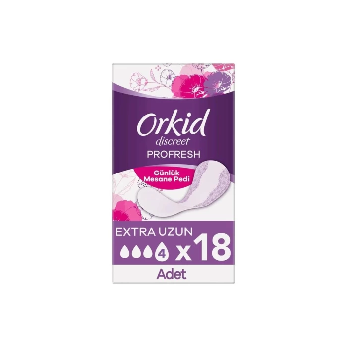 Nessiworld  Orkid Günlük Mesane Pedi Ekstra Uzun 18 Adet