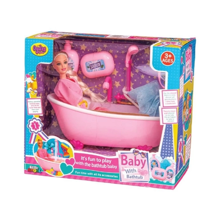 Nessiworld  Oydaş Küvette Duş Yapan Bebek 02605