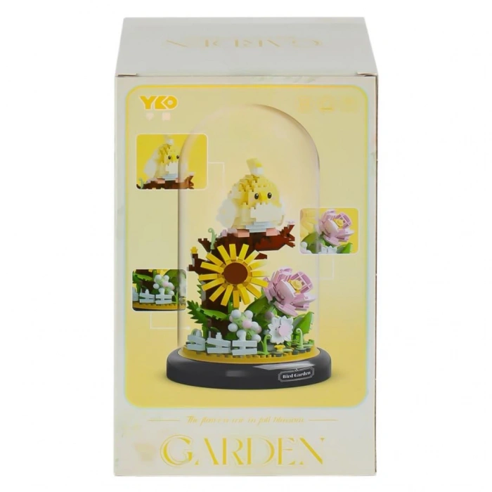 Nessiworld  P1281 Panlos Fanus Çiçek 958 Parça Blok Seti -Vagon life