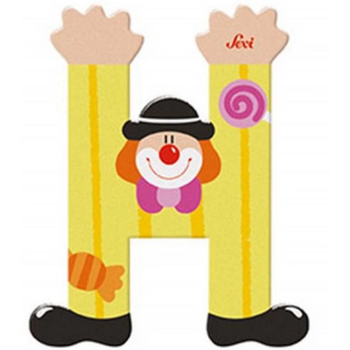 Nessiworld Palyanço Ahşap Harf H