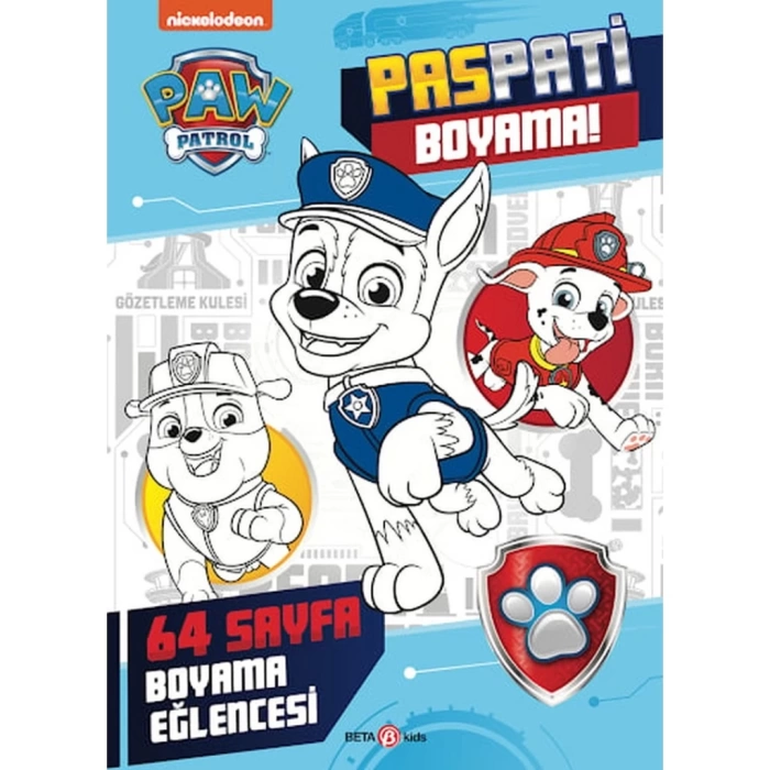 Nessiworld Paw Patrol Paspati Boyama!