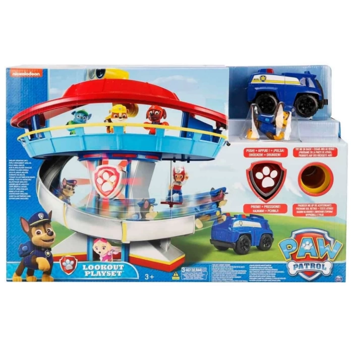 Nessiworld Paw Patrol Sesli ve Işıklı Gözetleme Kulesi Oyun Seti