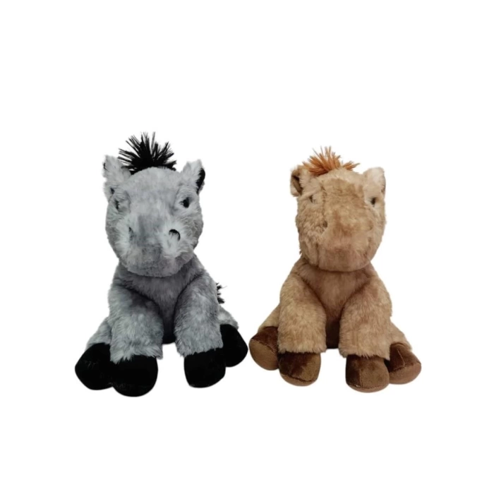 Nessiworld PB31558-23 Peluş Oturan At 23 cm