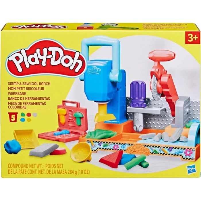 Nessiworld Play-Doh Stamp n Saw Tool Bench