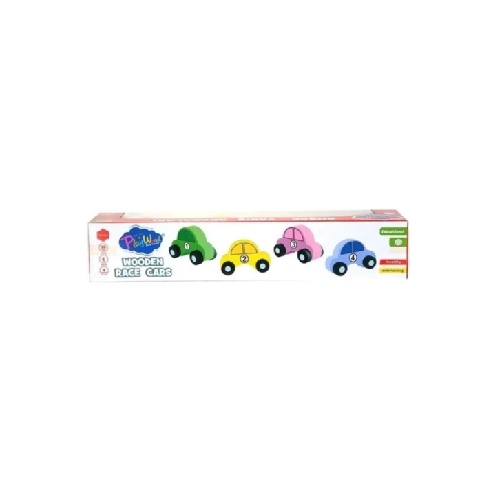 Nessiworld PlayWood Ahşap Yarış Arabaları 380