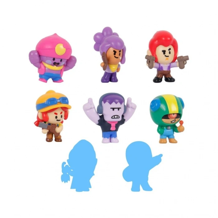 Nessiworld PMI BRW2070 Brawl Stars 8li Delüks Figür Set Asorti