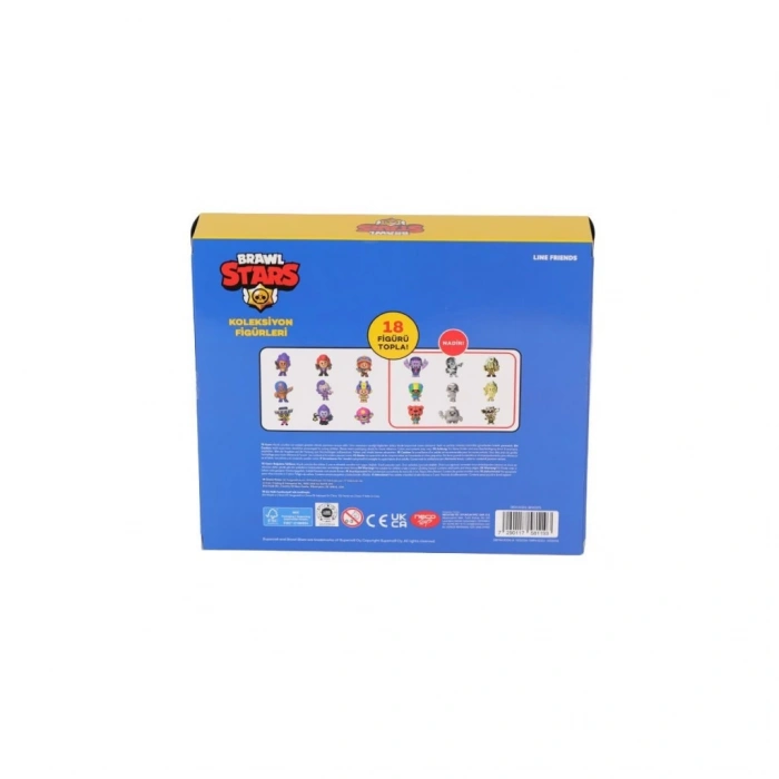 Nessiworld PMI BRW2070 Brawl Stars 8li Delüks Figür Set Asorti