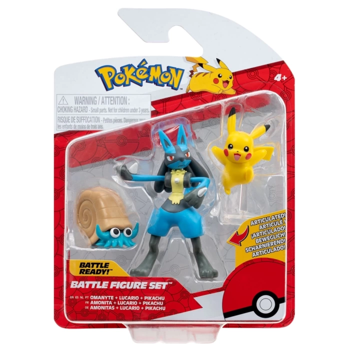 Nessiworld Pokemon Battle 3lü Figür Seti