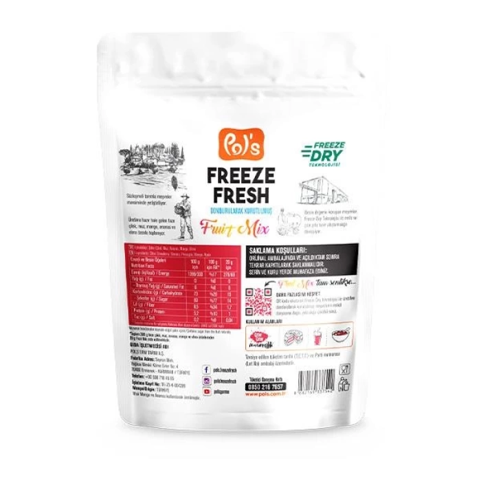 Nessiworld Pol’s Freeze Fresh Fruit Mix 20 g