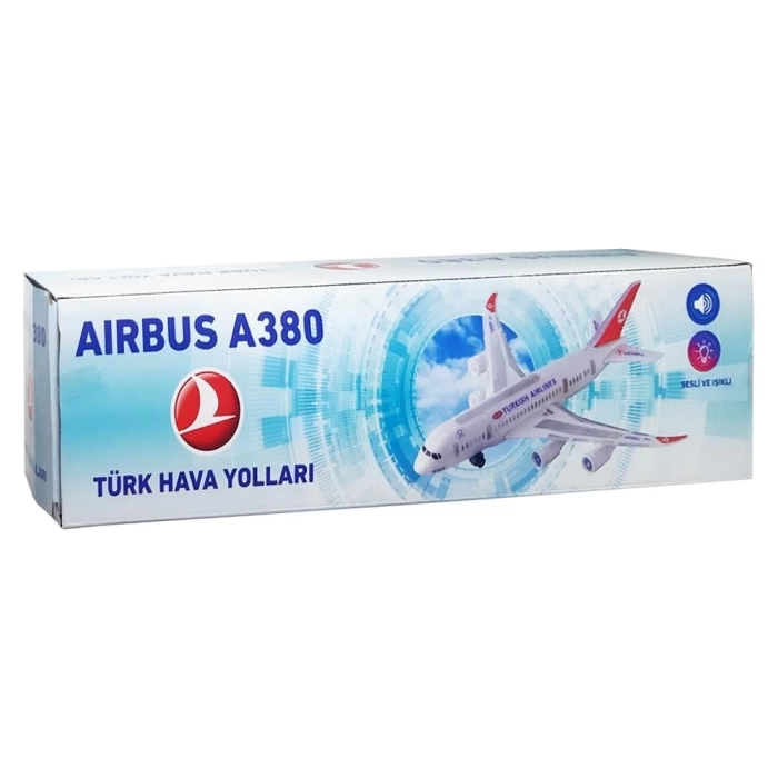 Nessiworld Prestij Airbus A380 Türk Hava Yolları Işıklı Müzikli