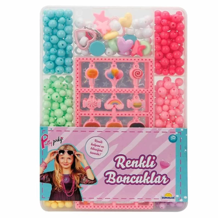 Nessiworld Pretty Pinky Renkli Boncuklar Seti