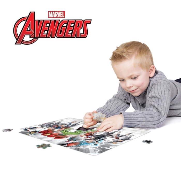 NessiWorld Prime 3D - Avengers 200 Parça Puzzle 33033