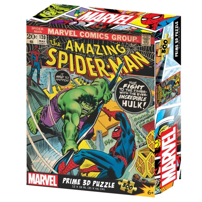 NessiWorld Prime 3D - Marvel Comics Spider-Man 300 Parça Puzzle 33181