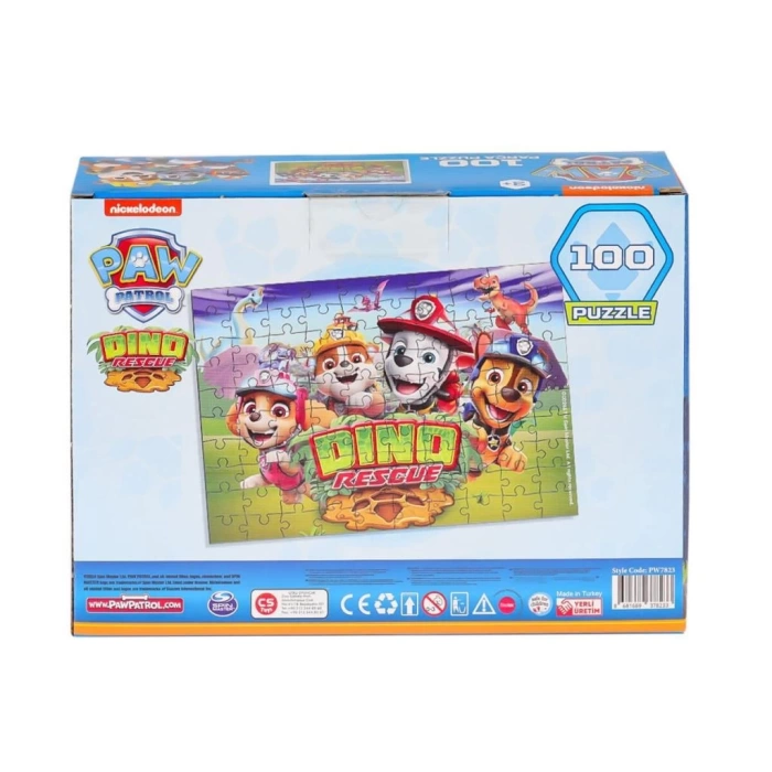 Nessiworld PW7823 Paw PAtrol 100 Parça Puzzle -Laço kids