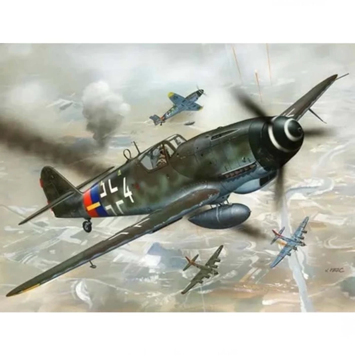 Nessiworld Revell 1:72 Messerschmitt Bf 109 G-10 64160