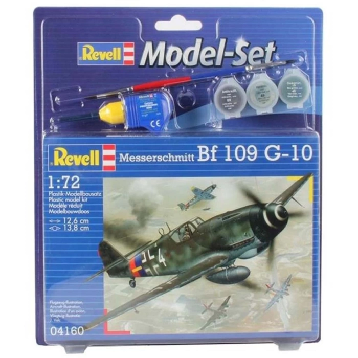 Nessiworld Revell 1:72 Messerschmitt Bf 109 G-10 64160