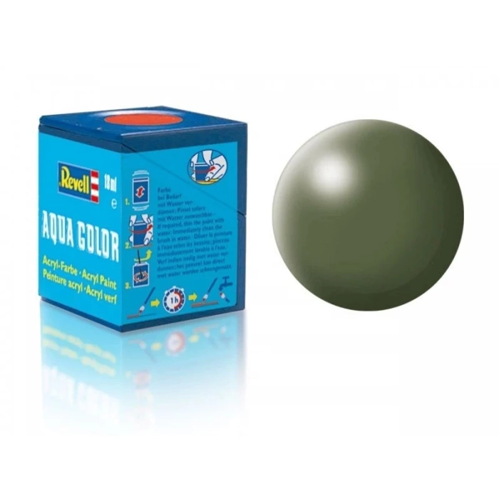 NessiWorld Revell 361 - Aqua Color Olive Green - Silk Boya - 18 ml