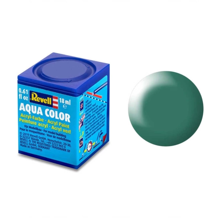 NessiWorld Revell 365 - Aqua Color Patina Green Silk - Acrylic Boya- 18 ml