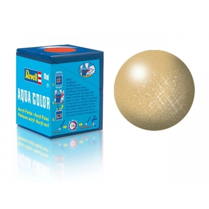 NessiWorld Revell 94 - Aqua Color Gold - Metallic Boya- 18 ml