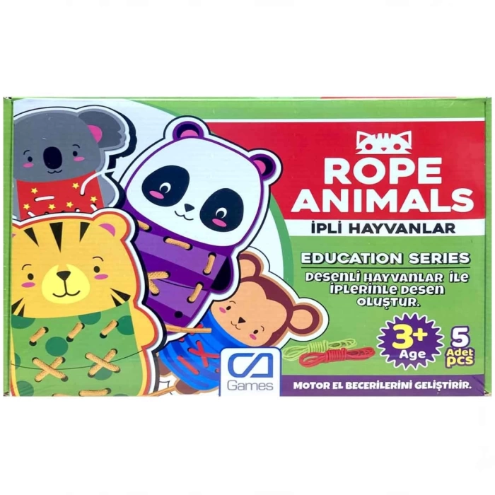 NessiWorld Rope Animals İpli Hayvanlar Kutu Oyunu