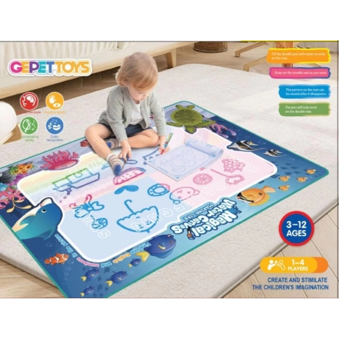 Nessiworld SHB901 WATER MAGİC SİHİRLİ BOYAMA HALISI
