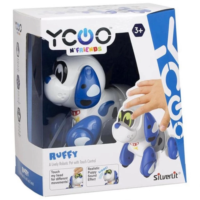 Nessiworld Silverlit Ruffy Hareket ve Ses Efektli Robot Köpek