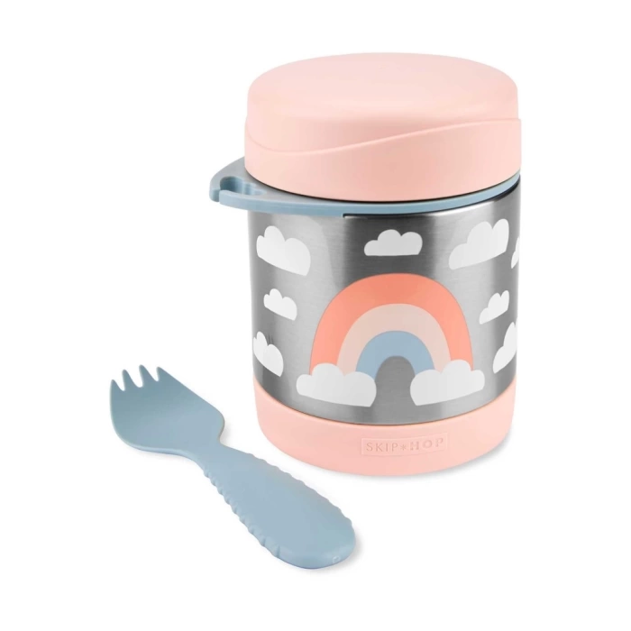 Nessiworld  Skip Hop Zoo Paslanmaz Çelik Termos 325 ml Gökkuşağı