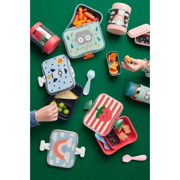 Nessiworld  Skip Hop Zoo Paslanmaz Çelik Termos 325 ml Robot