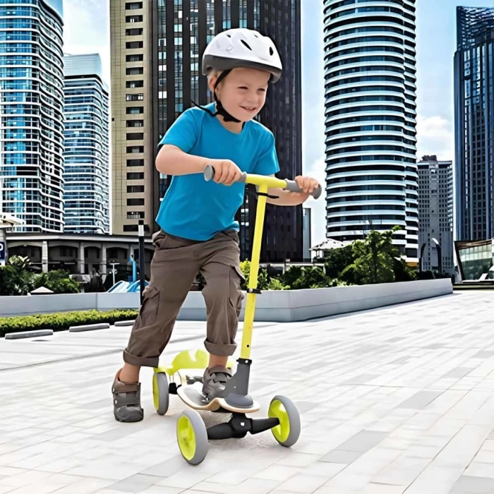 Nessiworld Smoby S-Cruiser Ahşap 4 Tekerlekli Scooter 7600750700