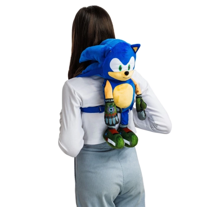 NessiWorld Sonic 45 cm Peluş Figür Sırt Çantası SON7020NessiWorld